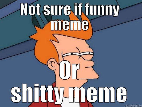 Memes cannot be told by appearences - NOT SURE IF FUNNY MEME OR SHITTY MEME Futurama Fry