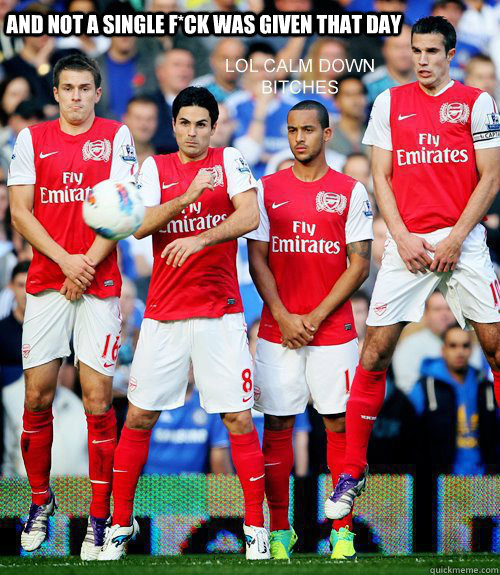 And not a single f*ck was given that day  Theo Walcott doesnt care