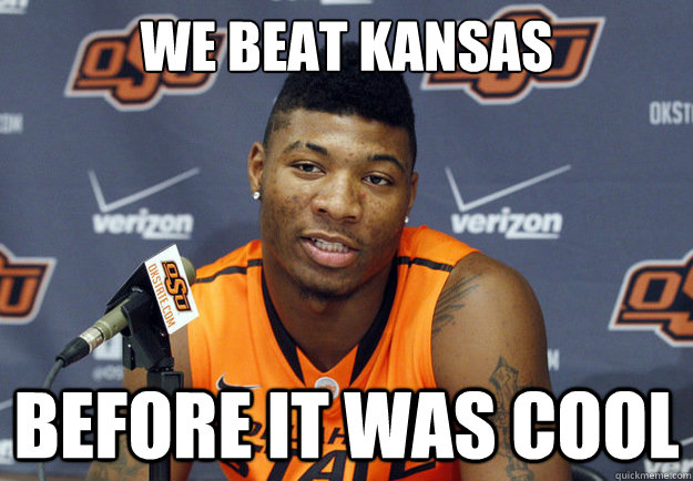 We beat kansas before it was cool - We beat kansas before it was cool  Misc