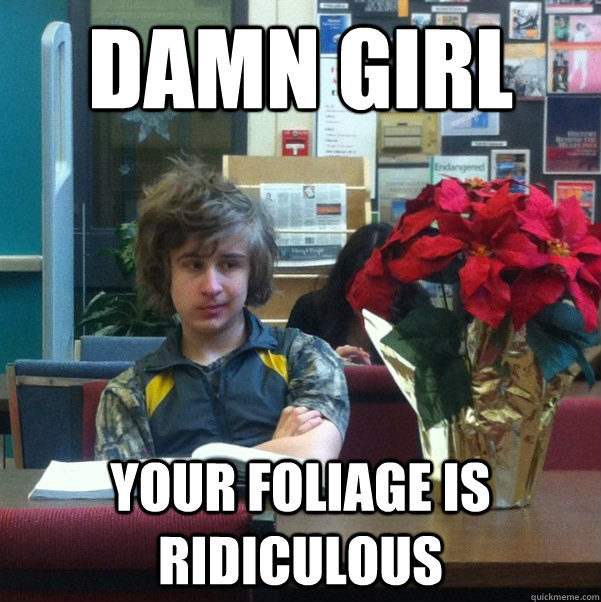Damn Girl Your foliage is ridiculous - Damn Girl Your foliage is ridiculous  Eugene