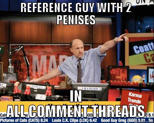 REFERENCE GUY WITH 2 PENISES IN ALL COMMENT THREADS Mad Karma with Jim Cramer