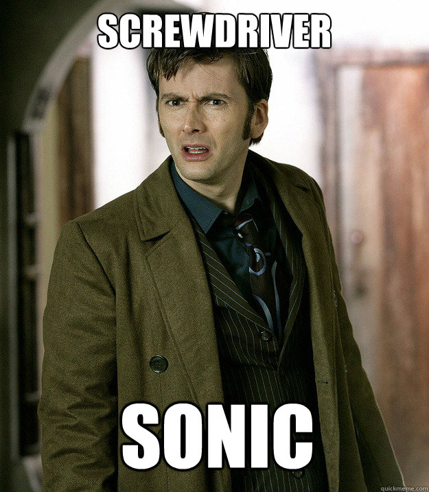 Screwdriver Sonic - Screwdriver Sonic  Doctor Who
