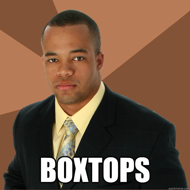  BOXTOPS  Successful Black Man