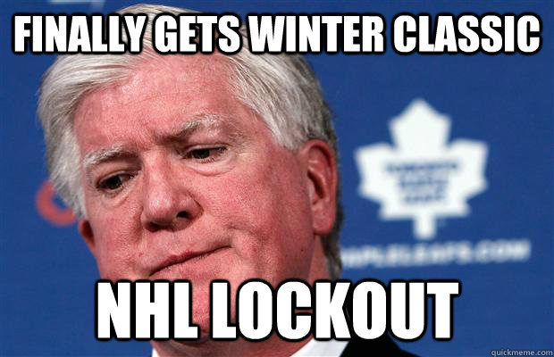 FINALLY GETS WINTER CLASSIC NHL LOCKOUT - FINALLY GETS WINTER CLASSIC NHL LOCKOUT  Misc