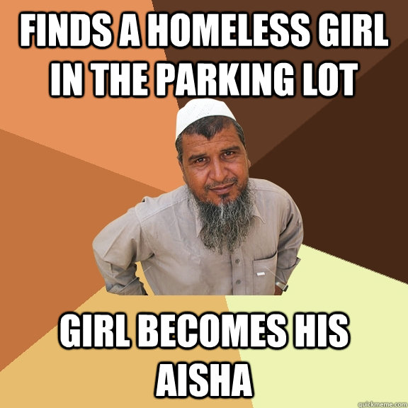 Finds a homeless girl in the parking lot girl becomes his aisha  Ordinary Muslim Man