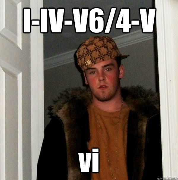 I-IV-V6/4-V vi  Scumbag Steve