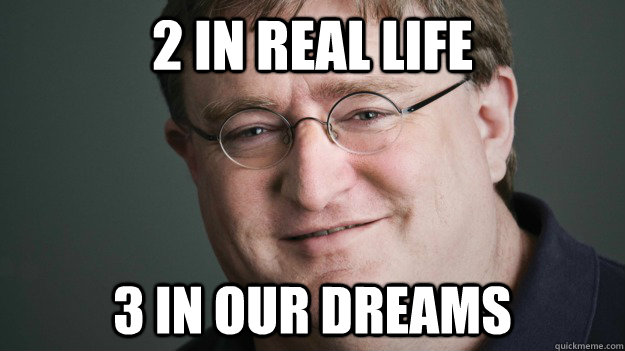 2 in real life 3 in our dreams  gaben