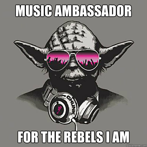 Music Ambassador For the rebels I AM  