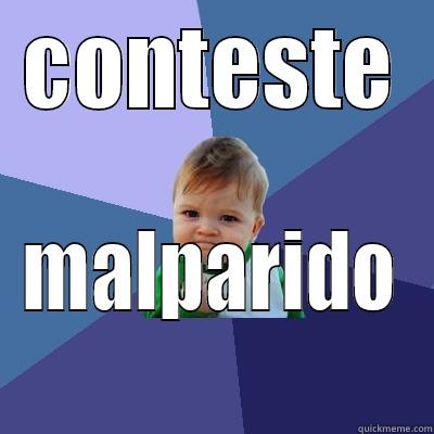 CONTESTE MALPARIDO Success Kid