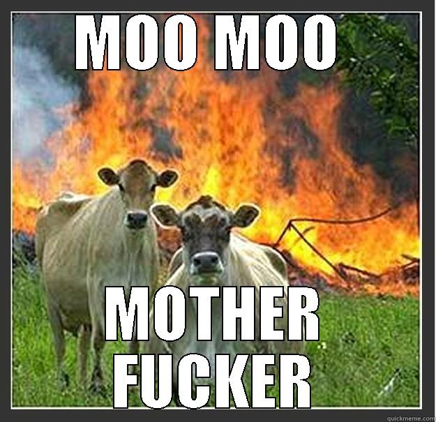 MOO MOO  - MOO MOO  MOTHER FUCKER Evil cows