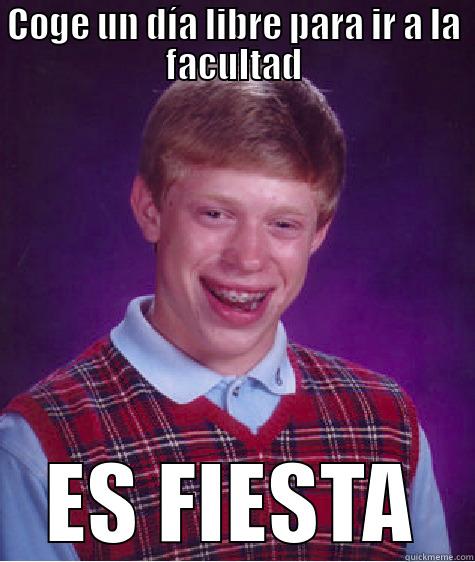 Bad luck Montagon - COGE UN DÍA LIBRE PARA IR A LA FACULTAD ES FIESTA Bad Luck Brian