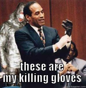  THESE ARE MY KILLING GLOVES Misc