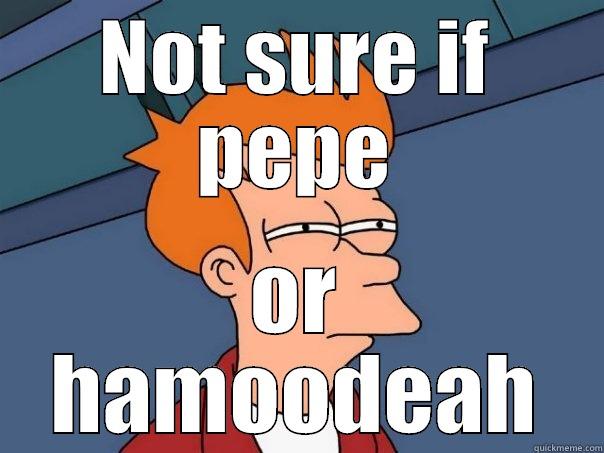 NOT SURE IF PEPE OR HAMOODEAH Futurama Fry