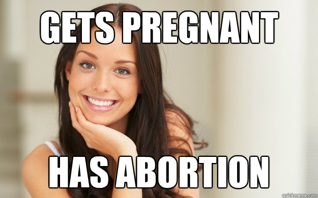 gets pregnant Has abortion  Good Girl Gina