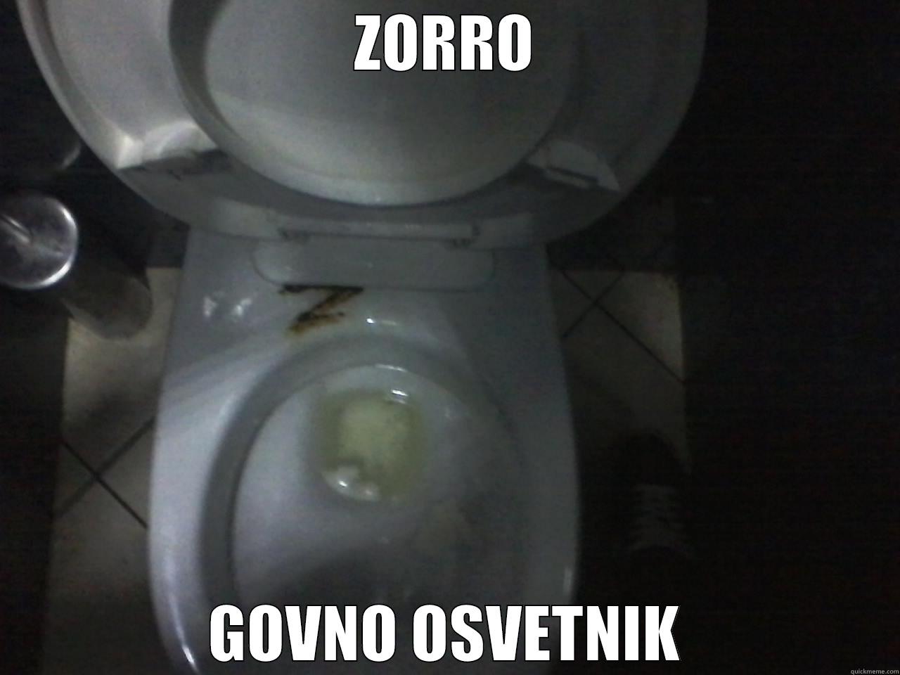 ZORRO GOVNO OSVETNIK Misc