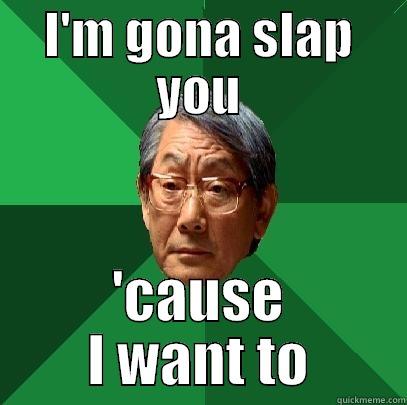 I'M GONA SLAP YOU 'CAUSE I WANT TO High Expectations Asian Father