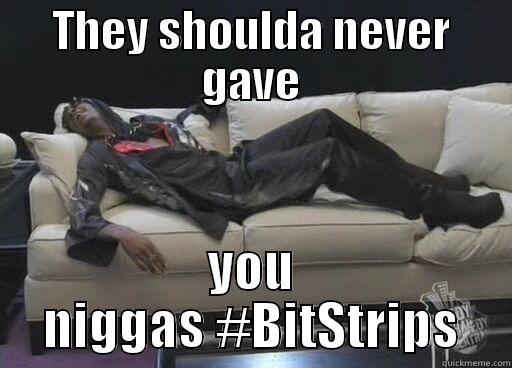 THEY SHOULDA NEVER GAVE YOU NIGGAS #BITSTRIPS Misc