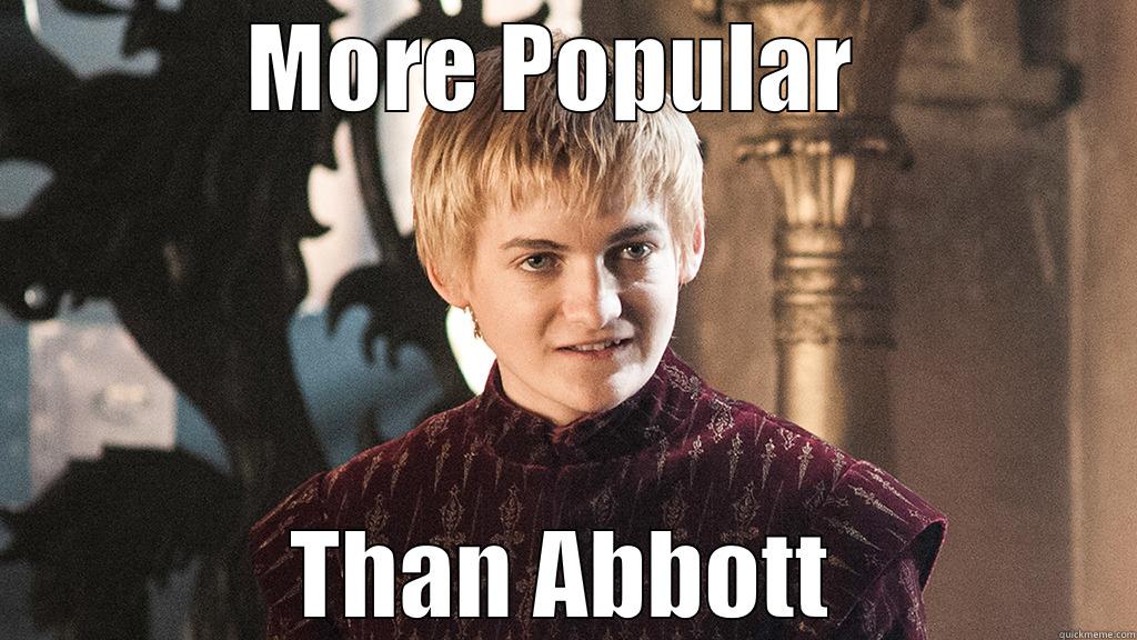 MORE POPULAR  THAN ABBOTT Misc