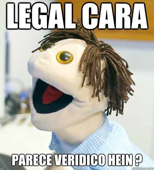 Legal cara Parece veridico hein ?  