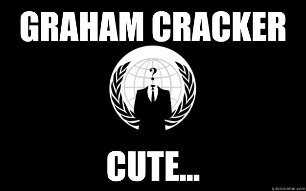 Graham Cracker Cute... - Graham Cracker Cute...  Unimpressed Anon