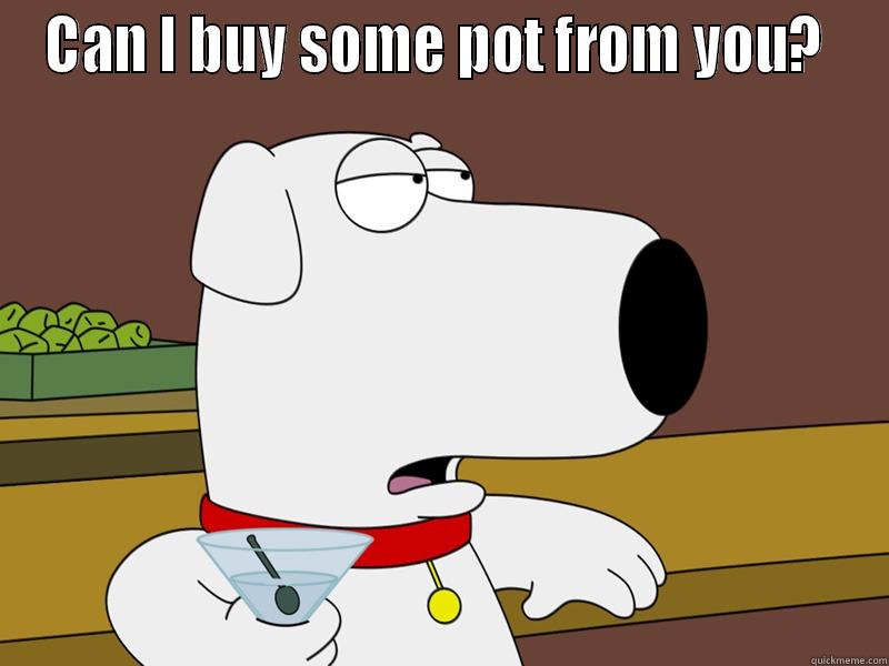 CAN I BUY SOME POT FROM YOU?   Misc