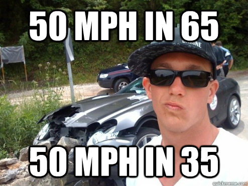 50 mph in 65 50 mph in 35  