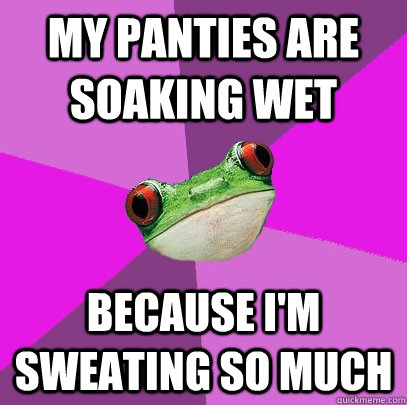 Frog Wet Panties 53