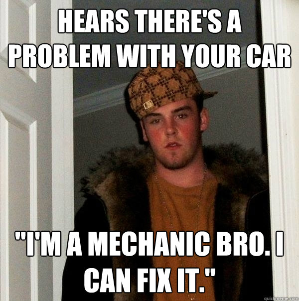 Hears there's a problem with your car 