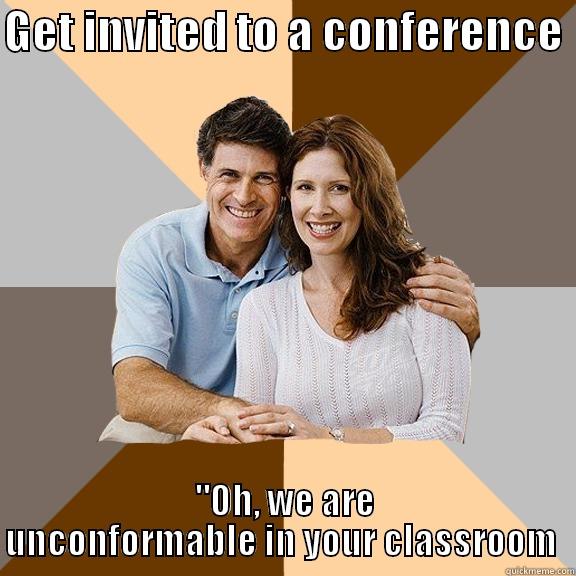 GET INVITED TO A CONFERENCE  