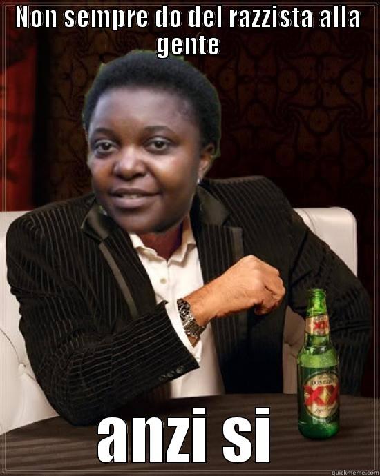 Scumbag Kyenge - NON SEMPRE DO DEL RAZZISTA ALLA GENTE ANZI SI Misc