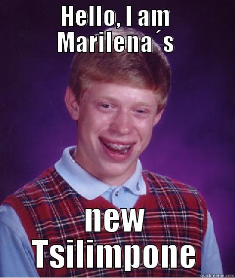 marilena boyfriend - HELLO, I AM MARILENA´S NEW TSILIMPONE Bad Luck Brian