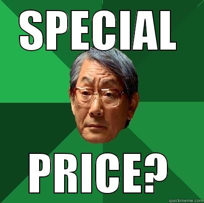 SPECIAL PRICE? High Expectations Asian Father