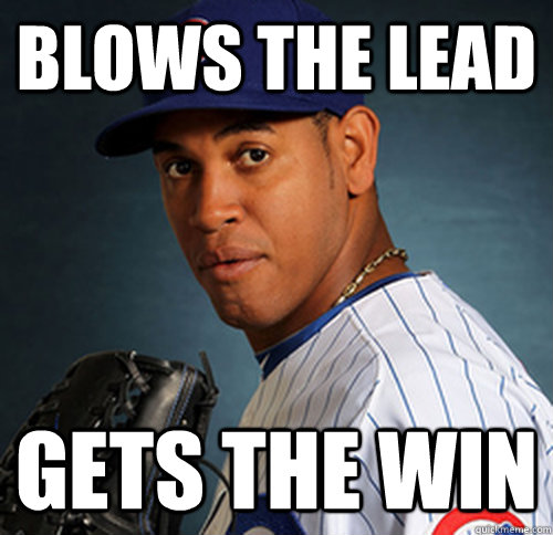 Blows the lead Gets the win  - Blows the lead Gets the win   CarLOLs Marmol