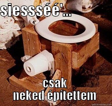 SIESSSÉÉ'...               CSAK NEKED ÉPÍTETTEM Misc