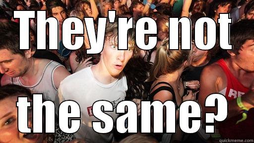 THEY'RE NOT THE SAME? Sudden Clarity Clarence