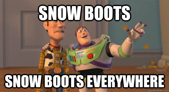 Snow Boots Snow Boots Everywhere   Toy Story Everywhere