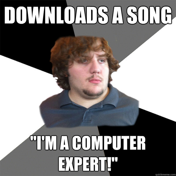 downloads a song 