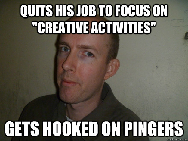 Quits his job to focus on 