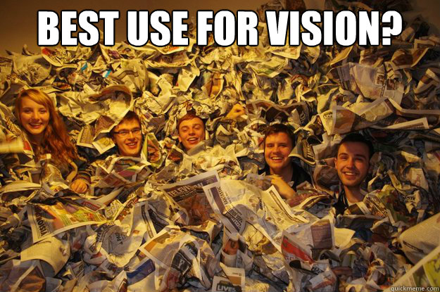 Best use for vision? - Best use for vision?  york vision