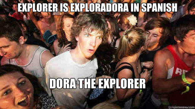 explorer is exploradora in spanish dora the explorer  