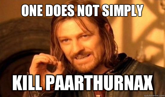 One Does Not Simply Kill Paarthurnax - One Does Not Simply Kill Paarthurnax  Boromir