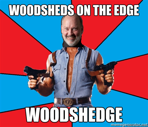 Woodsheds on the edge WoodShedge  