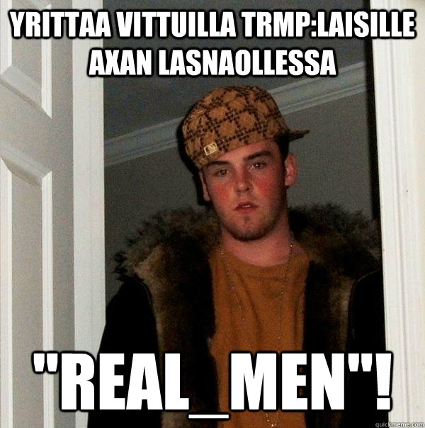 yrittaa vittuilla trmp:laisille axan lasnaollessa 