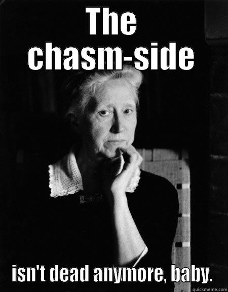 Marianne Moore - THE CHASM-SIDE ISN'T DEAD ANYMORE, BABY. Misc