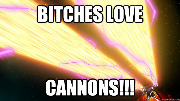 BITCHES LOVE CANNONS!!!  Raphael