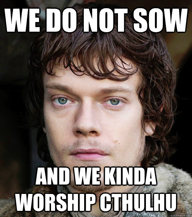 We do not sow And we kinda worship Cthulhu - We do not sow And we kinda worship Cthulhu  Punk Ass Theon