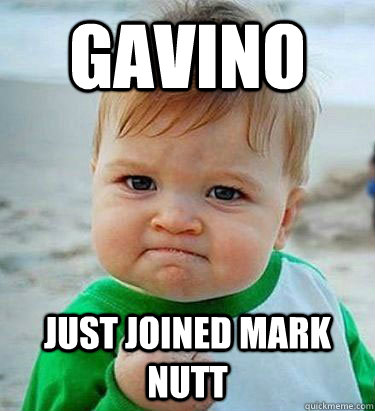 Gavino Just joined Mark Nutt - Gavino Just joined Mark Nutt  Victory Baby