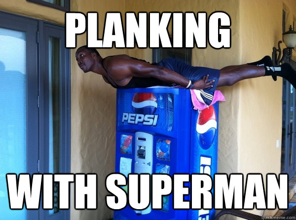 Planking With Superman  Planking