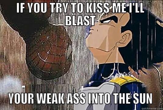 IF YOU TRY TO KISS ME I'LL BLAST YOUR WEAK ASS INTO THE SUN Misc