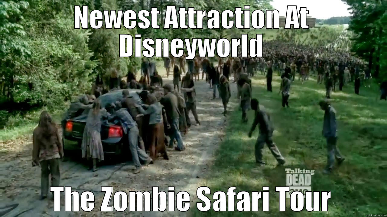 Wrong Road! - NEWEST ATTRACTION AT DISNEYWORLD THE ZOMBIE SAFARI TOUR Misc